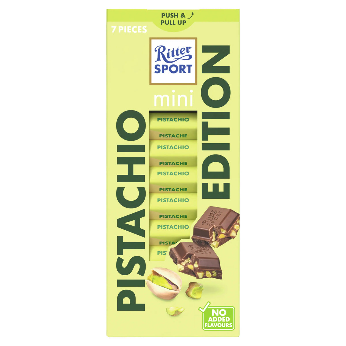 Mini Pistachio Edition Tower 116g by Ritter SPORT at The British Vault