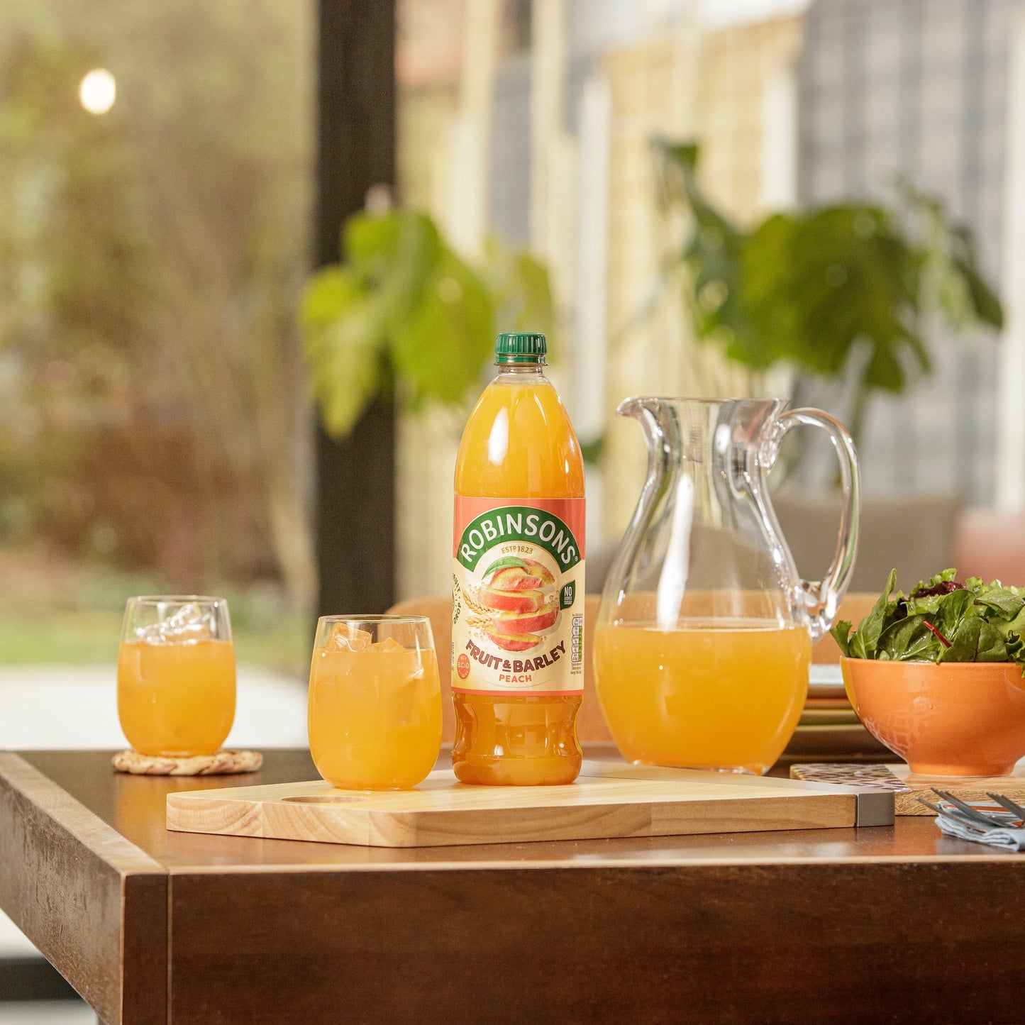Fruit & Barley With Vitamins Peach by ROBINSONS