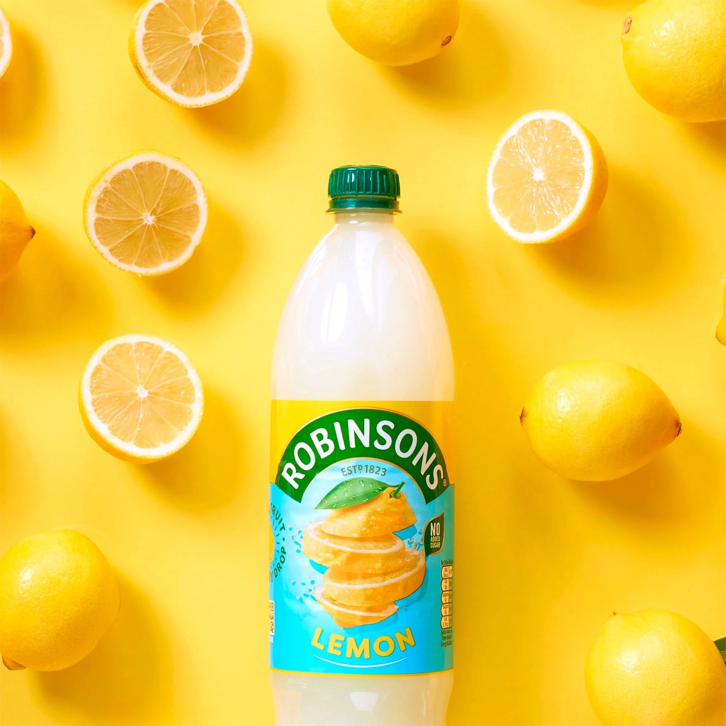 Lemon No Added Sugar Squash 1l by ROBINSONS