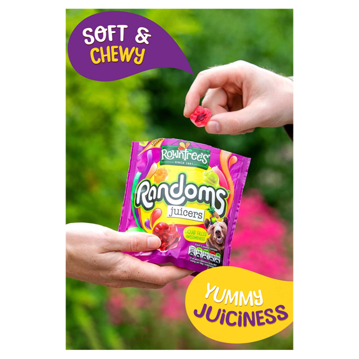 Rowntree's Randoms Juicers Sweets Sharing Bag by ROWNTREES