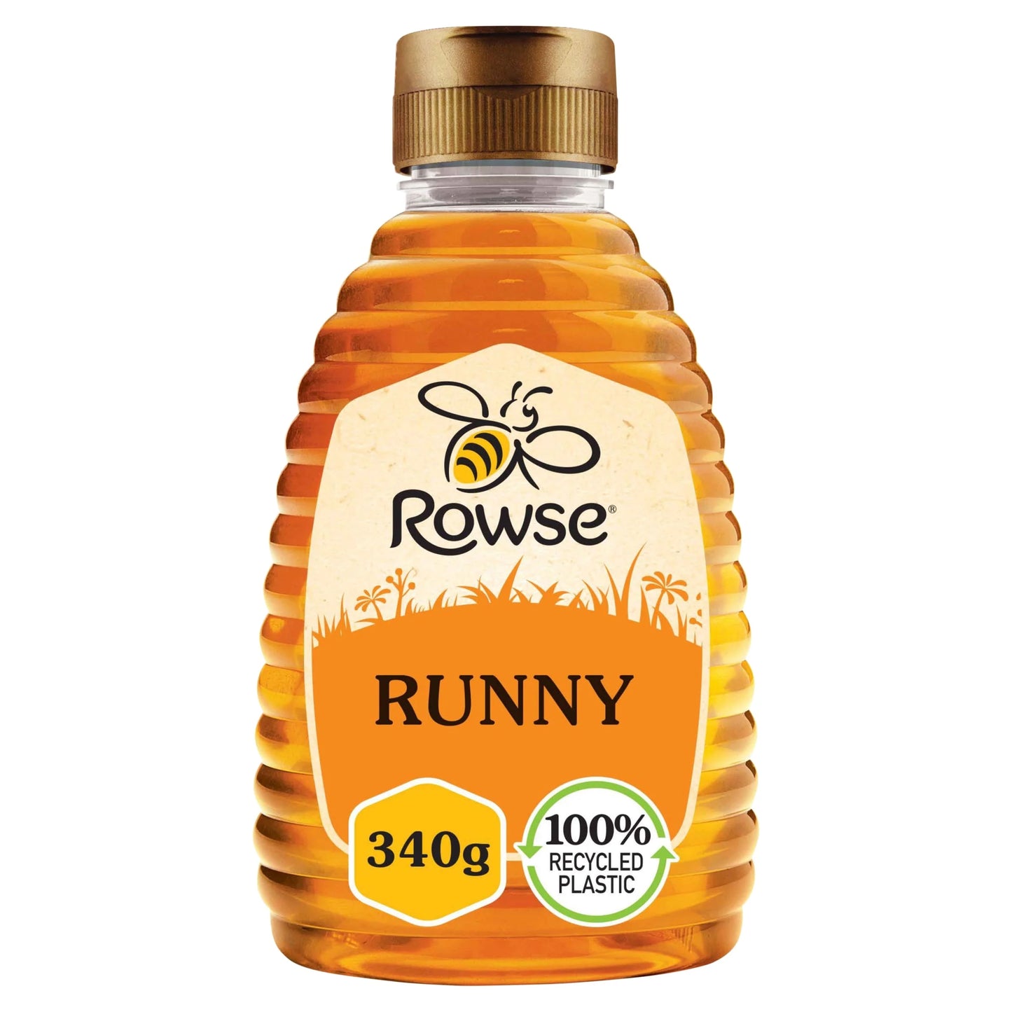 Squeezy Clear Honey 340g by Rowse
