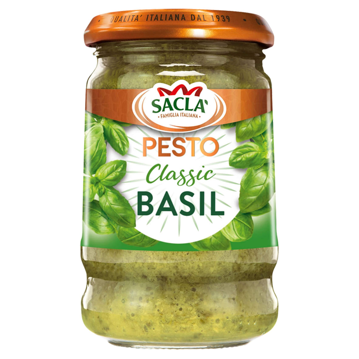 Classic Basil Pesto 190g by SACLA