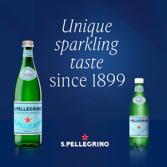 Sparkling Natural Mineral by SAN PELLEGRINO