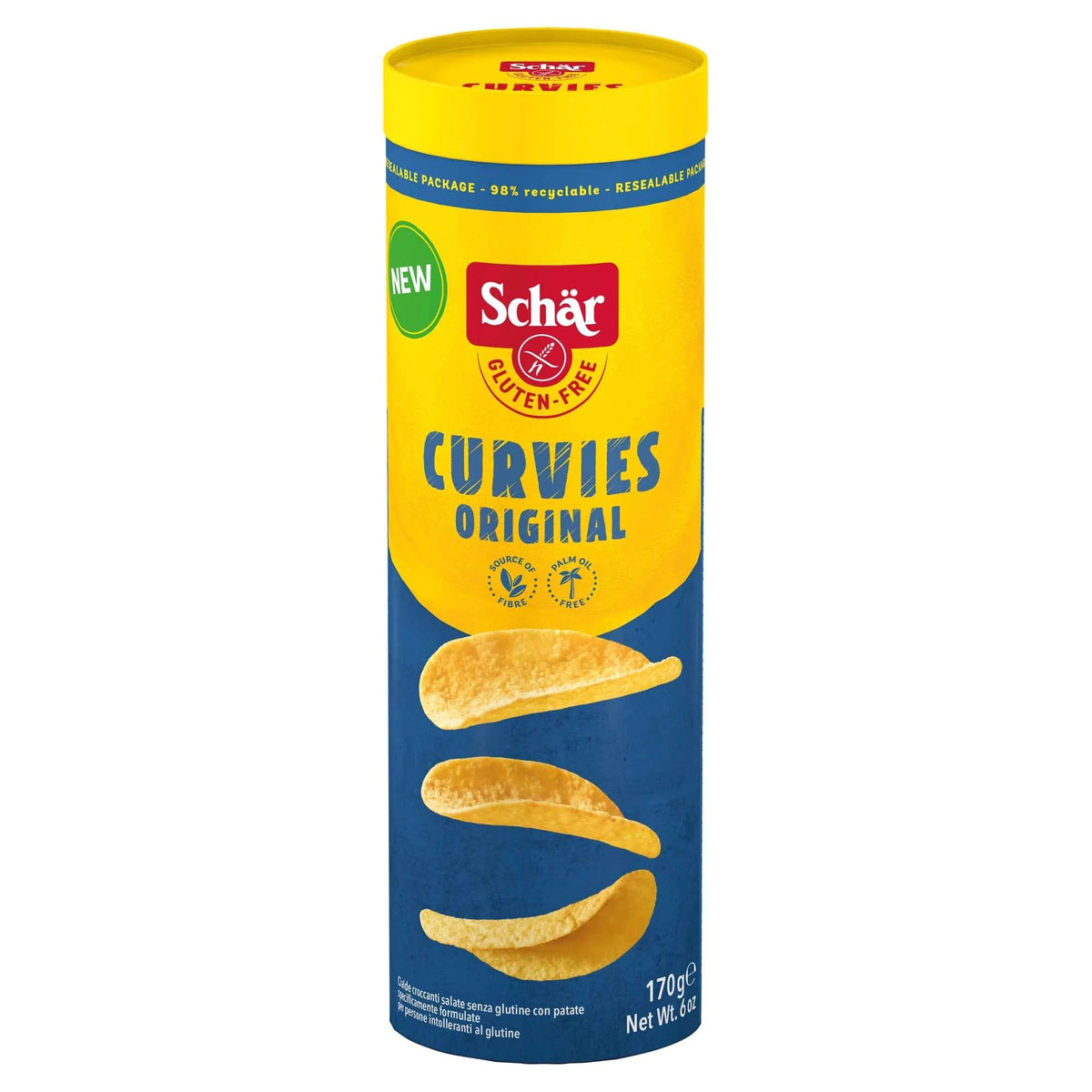 Gluten Free Curvies Potato Snack - by SCHAR