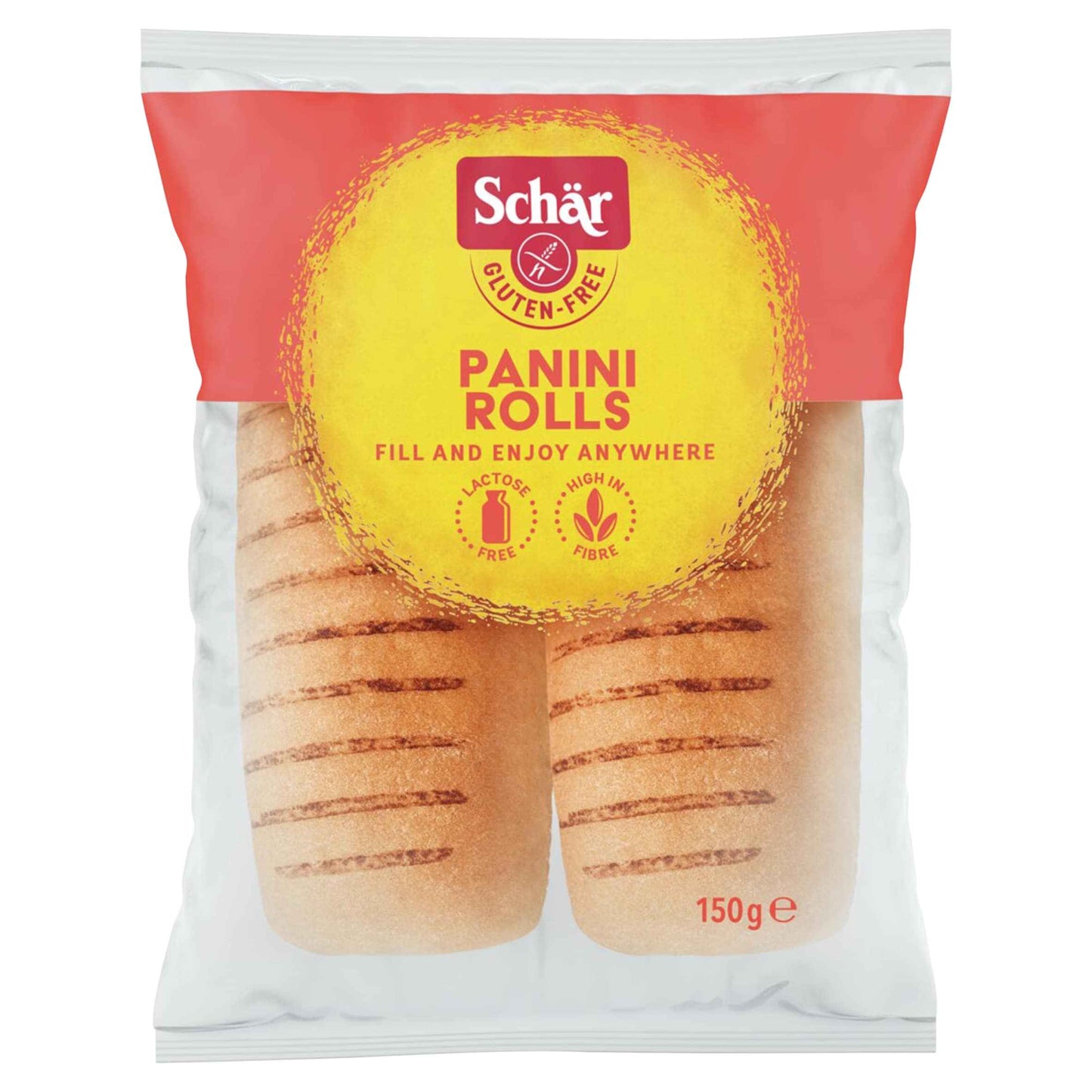 Schar Gluten Free Panini Rolls 150g by DR SCHAR