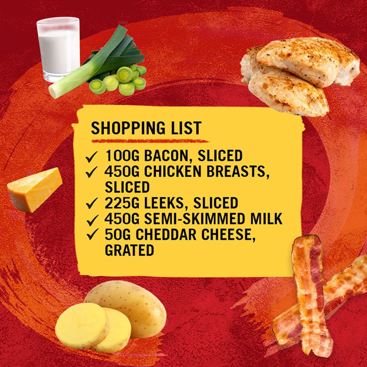 Chicken & Leek Bake Recipe Mix 35g by Schwartz