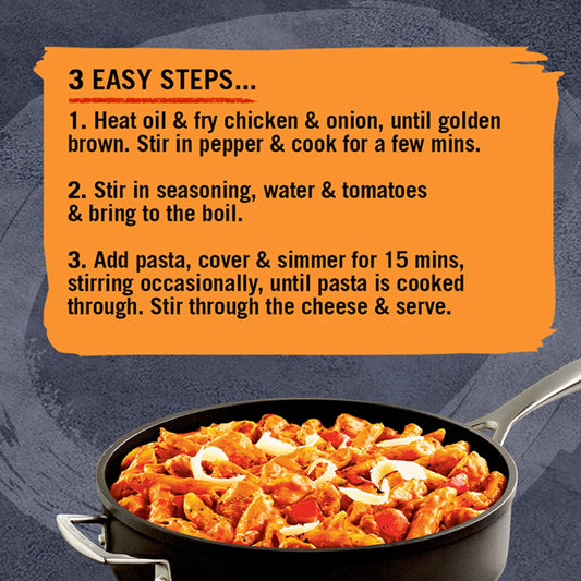One Pan Italian Cheesy Chicken & by Schwartz