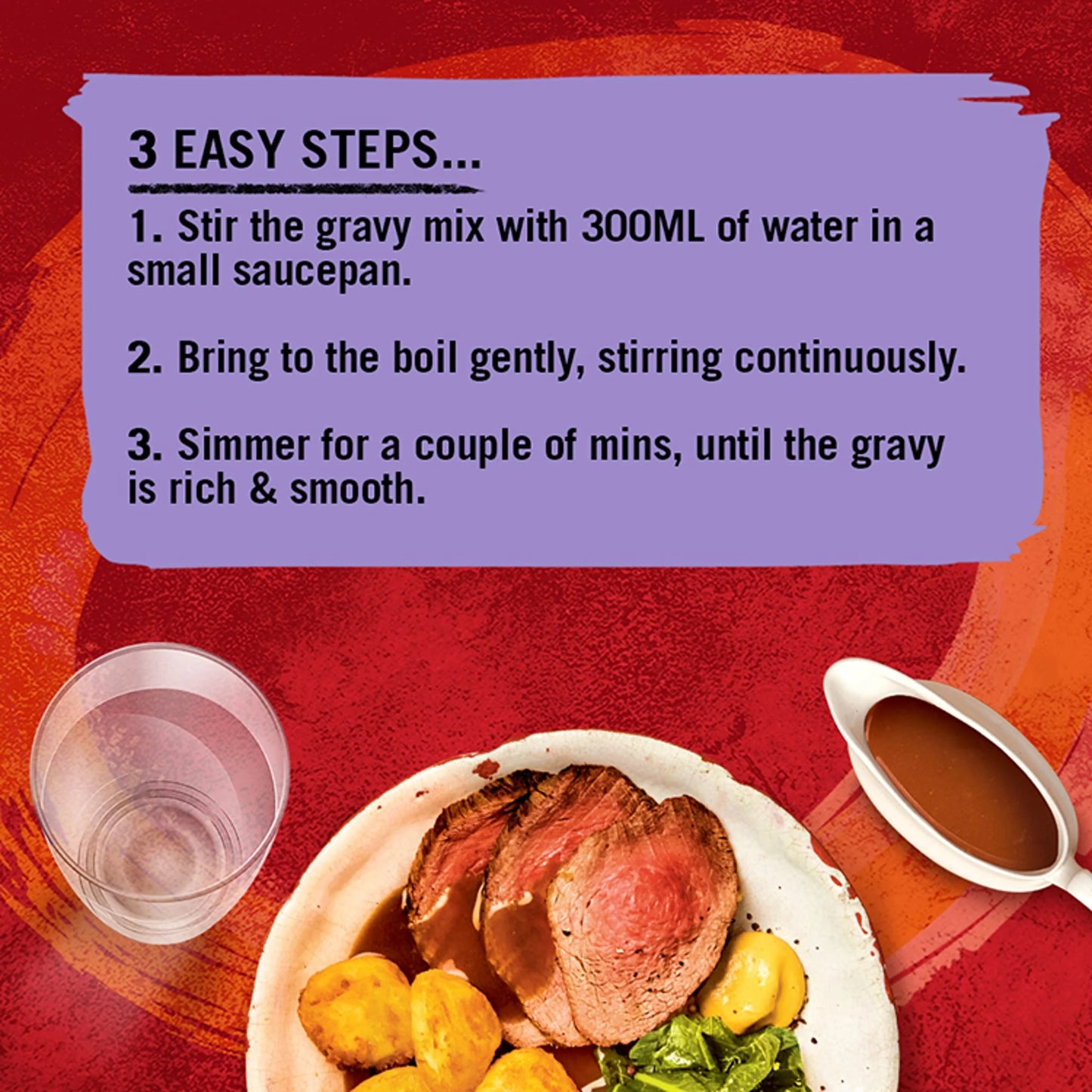 Roast Beef Gravy Mix 27g by Schwartz
