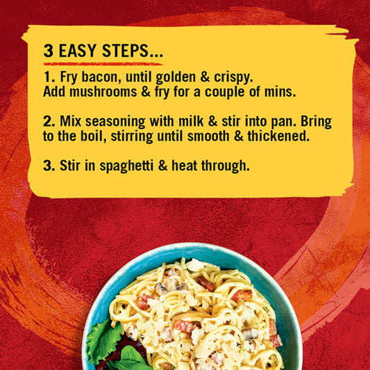Spaghetti Carbonara Recipe Mix 32g by Schwartz