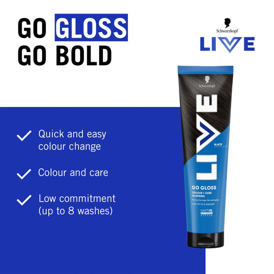 Live Go Gloss Onyx Colour & Shine by SCHWARZKOPF