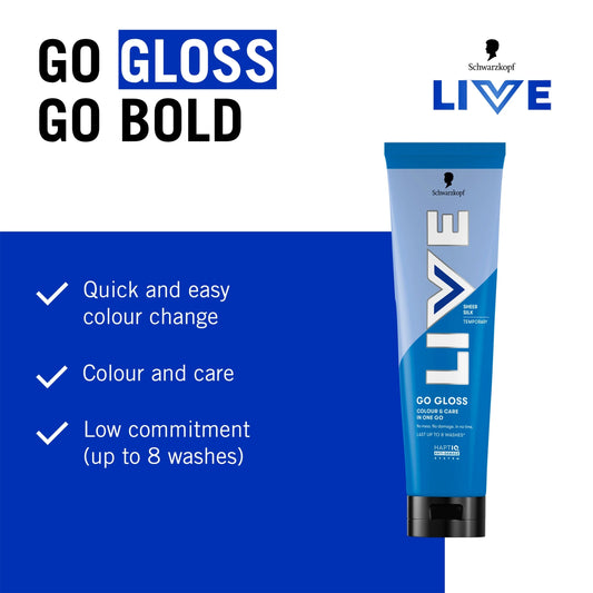Live Go Gloss Sheer Silk Colour & by SCHWARZKOPF