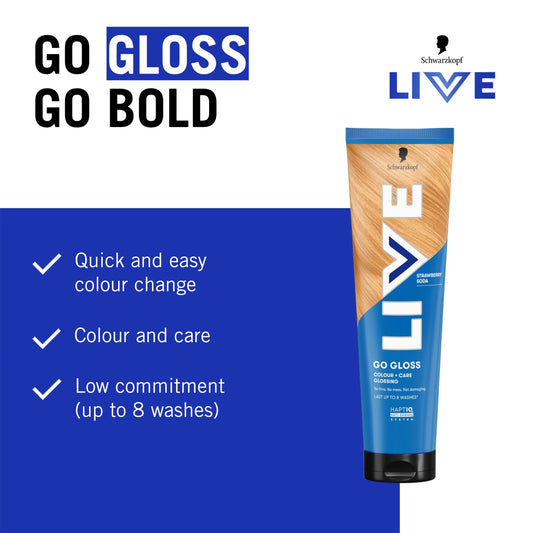 Live Go Gloss Strawberry Soda by SCHWARZKOPF
