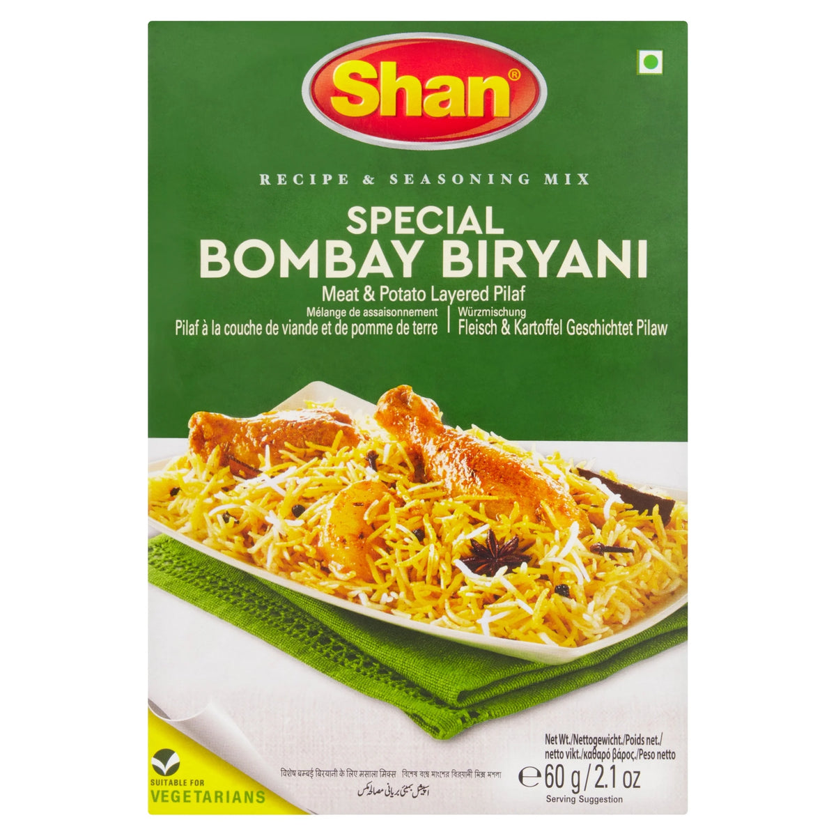 Bombay Biryani Mix 65g by SHAN