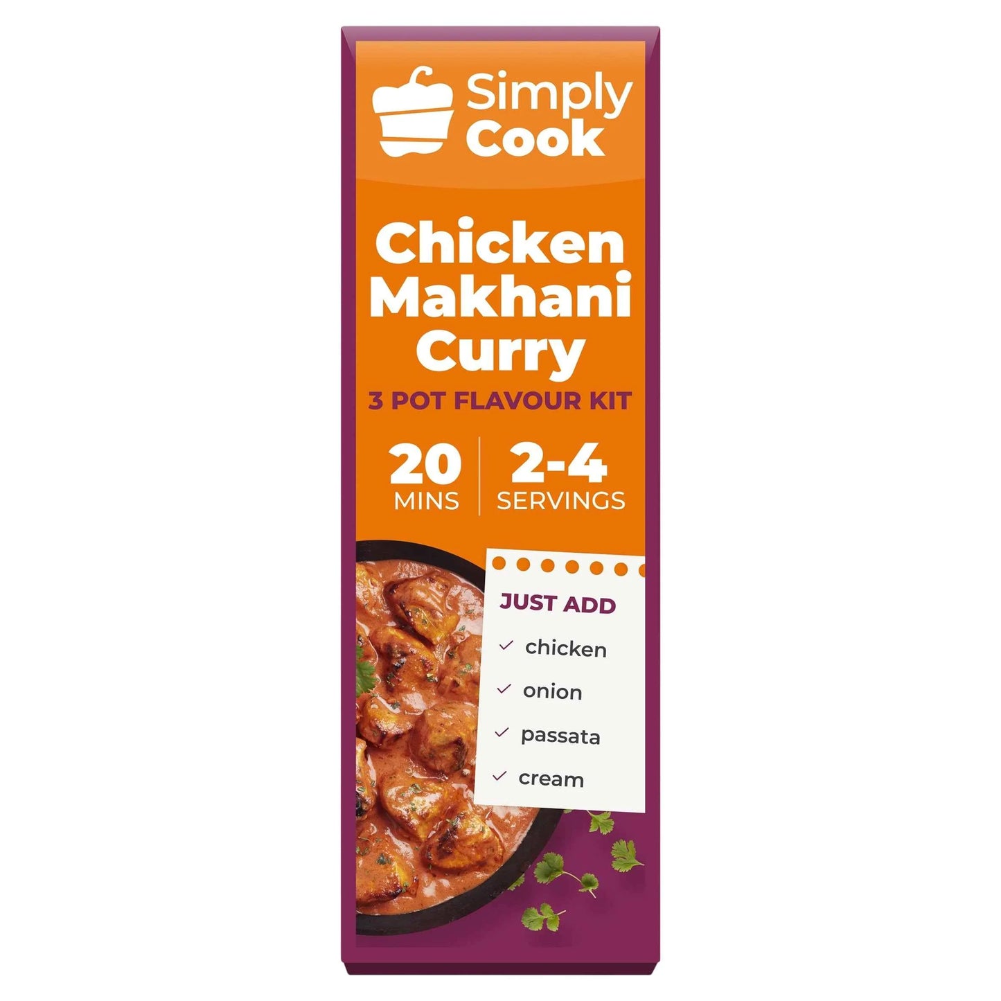 Simplycook Chicken Makhani Curry Flavour Kit by SIMPLY COOK