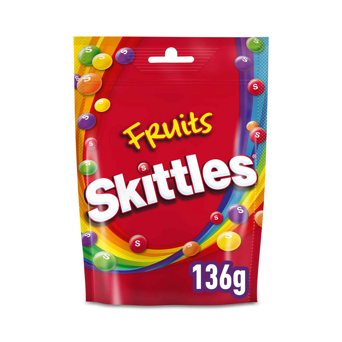 Fruits Vegan Chewy Sweets 136g by SKITTLES