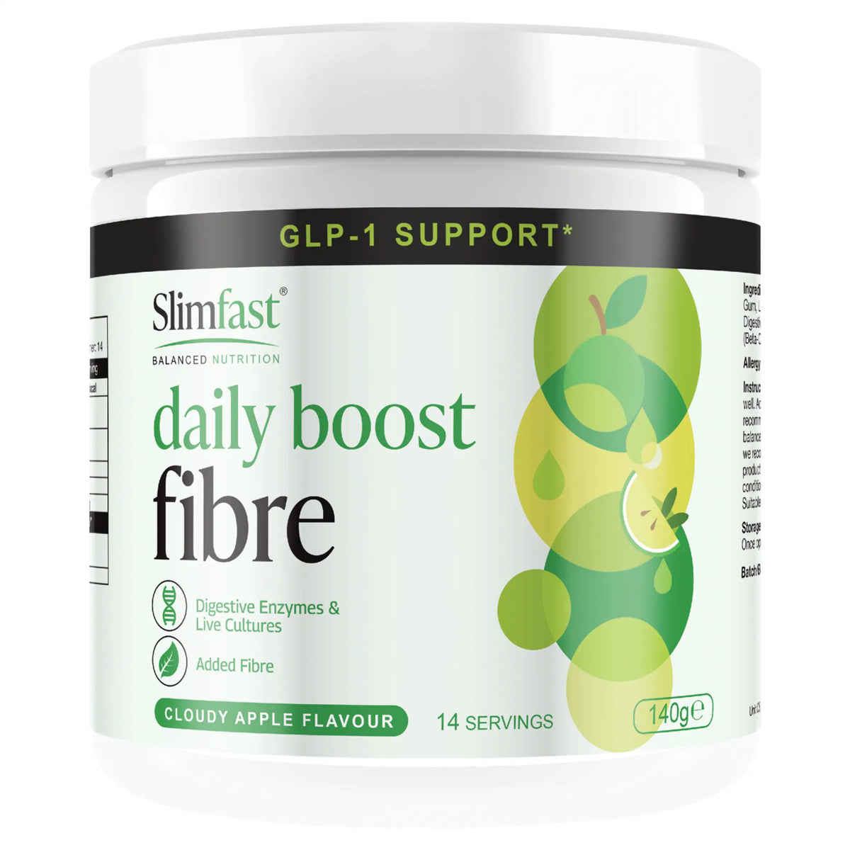 Daily Boost Fibre Cloudy Apple by SLIMFAST at The British Vault