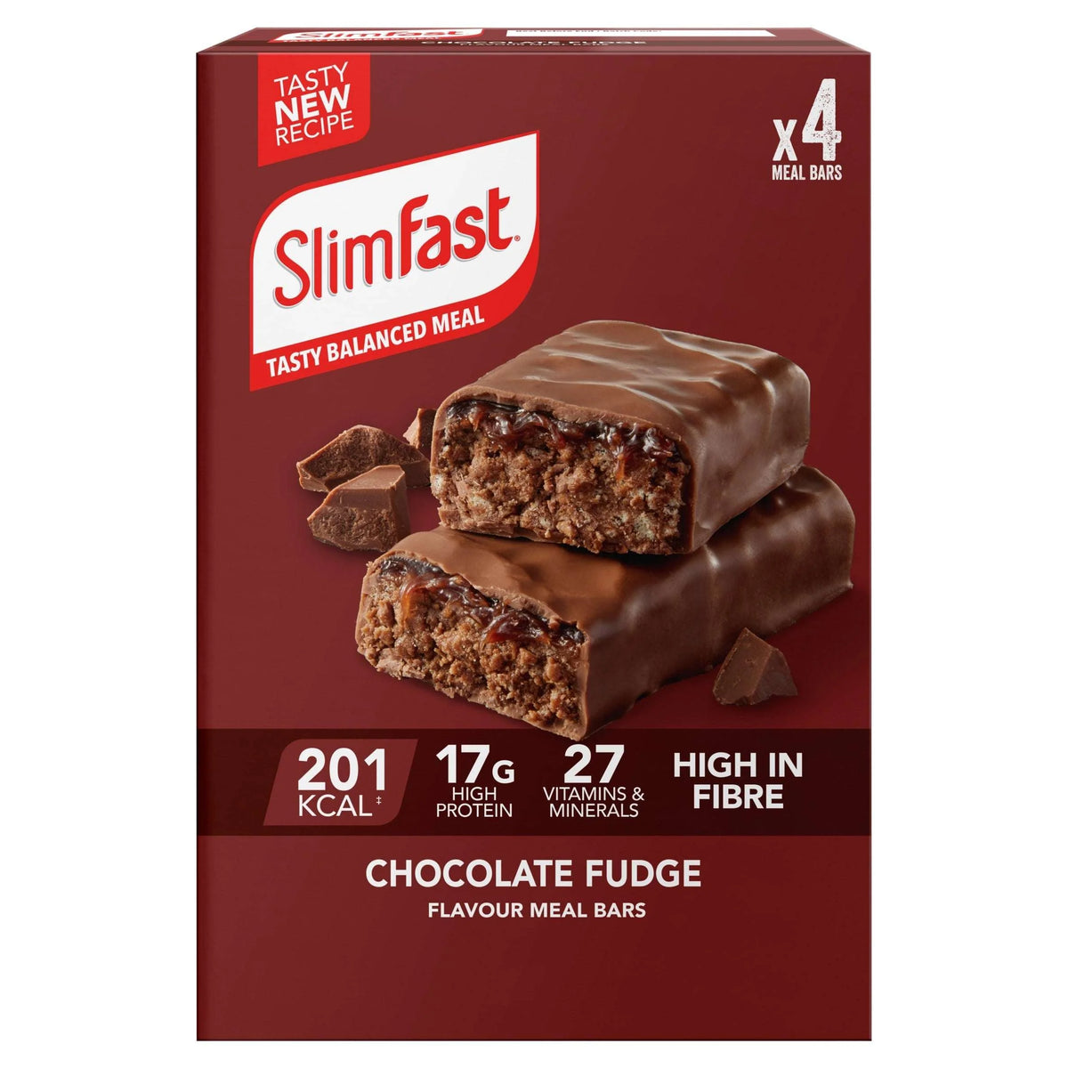 Meal Replacement Bars Chocolate by SLIMFAST