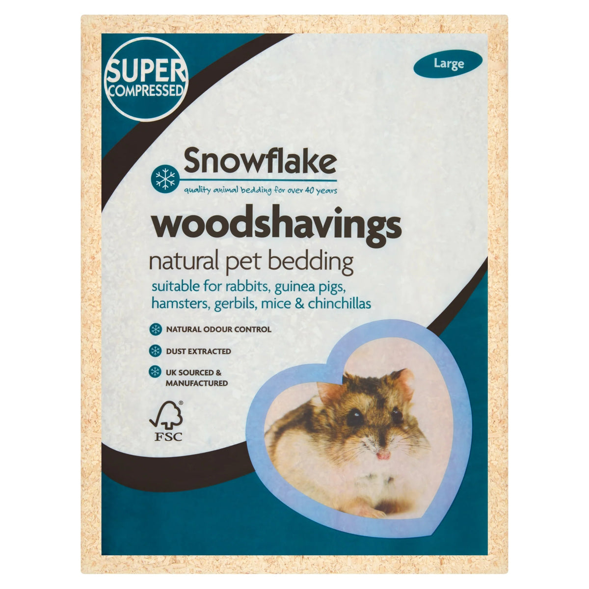 Wood Shavings Large by SNOWFLAKE