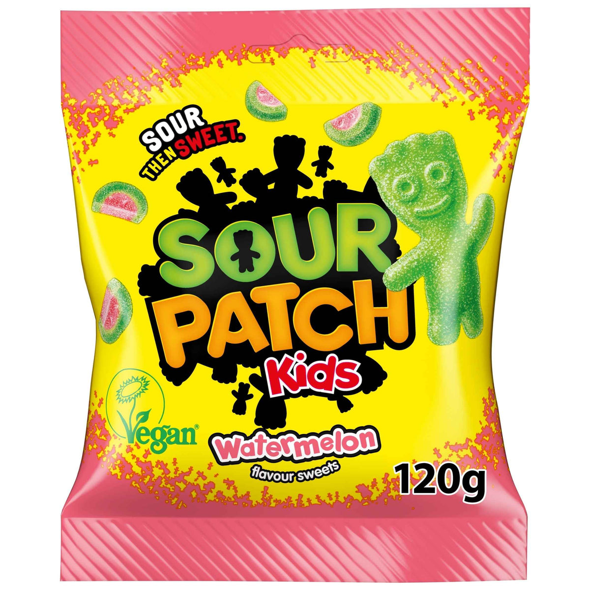 Watermelon Flavour Sweets 120g by SOUR PATCH Kids