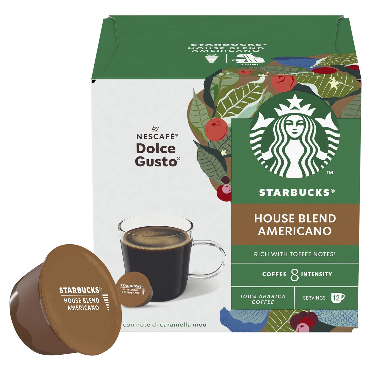 Starbucks By NESCAFE DOLCE GUSTO House Blend (102g)