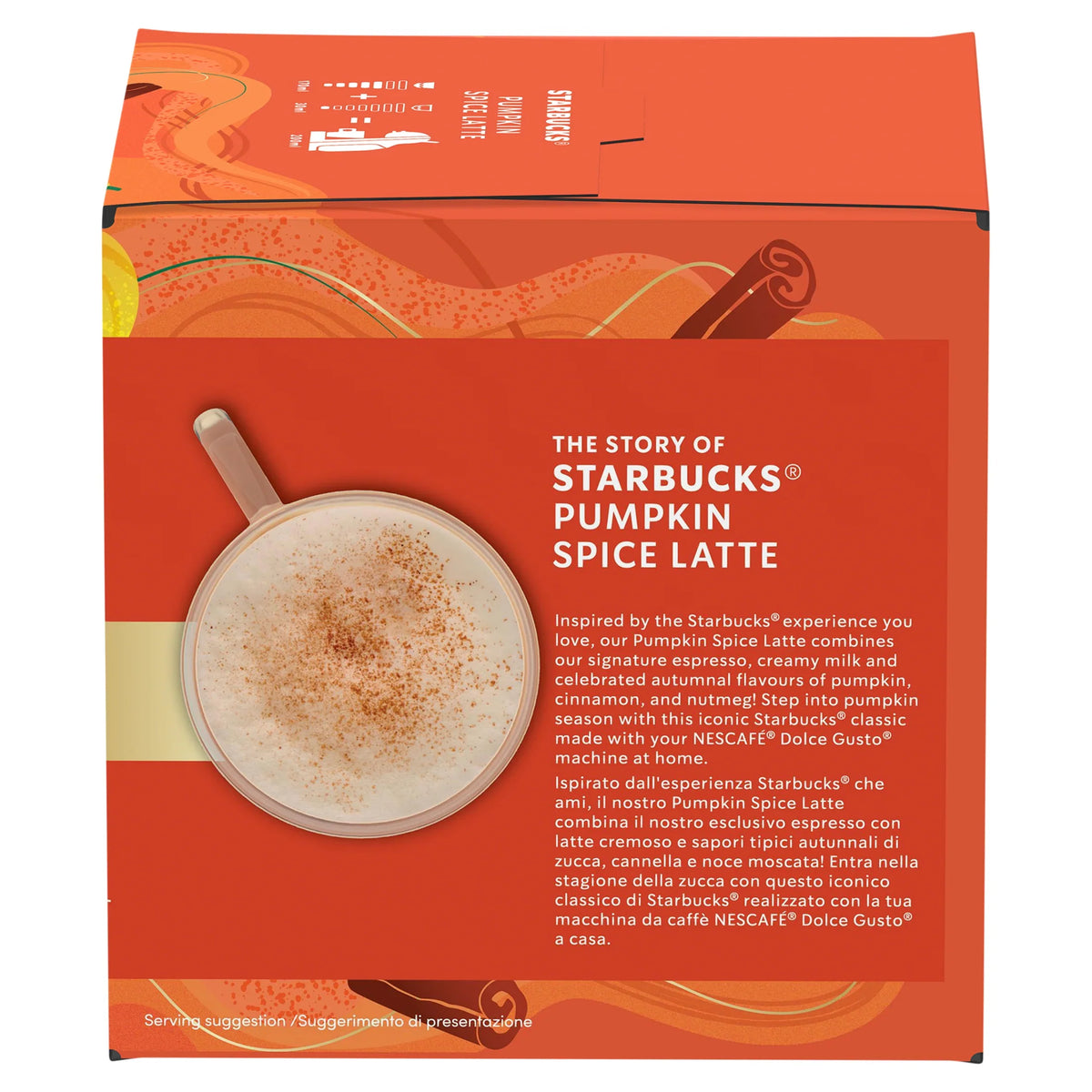 Nescafe Dolce Gusto Pumpkin Spice by STARBUCKS at The British Vault