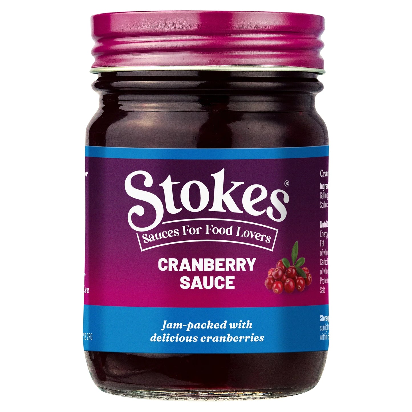 Cranberry Sauce 260g by Stokes
