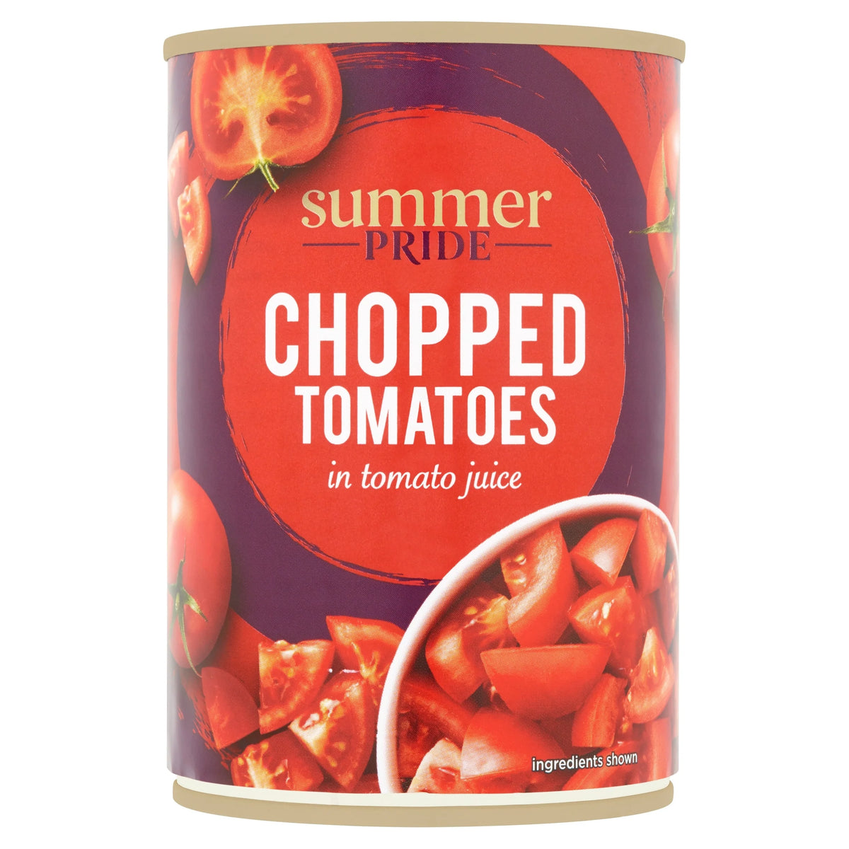 Chopped Tomatoes 400g by SUMMER PRIDE