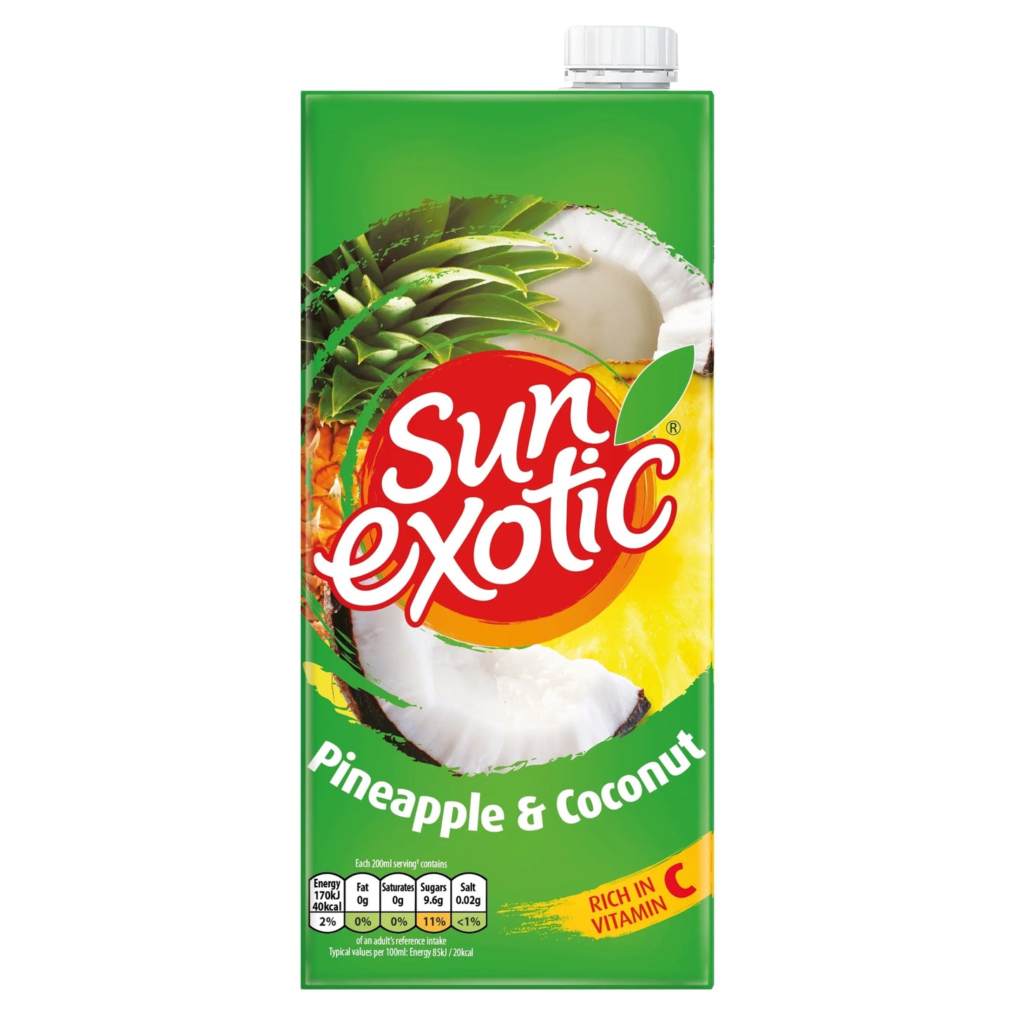 Pineapple & Coconut Still Juice 1l by SUN EXOTIC
