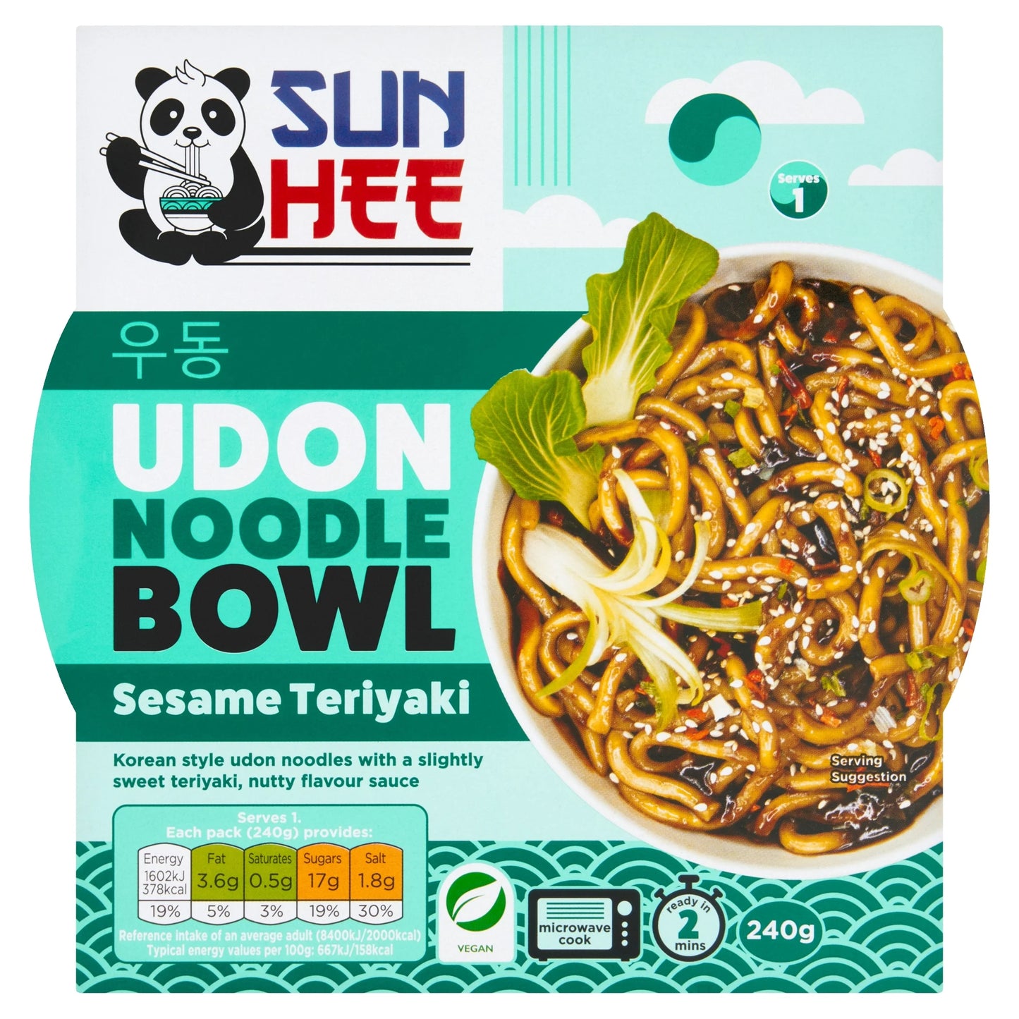 Udon Noodle Bowl - Sesame Teriyaki by SUN HEE