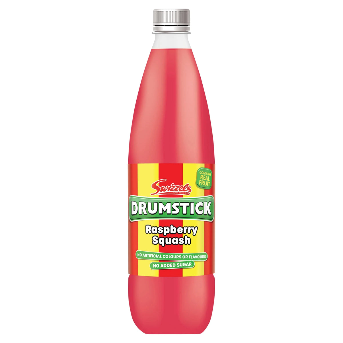 Drumstick Raspberry Squash No Added by Swizzels