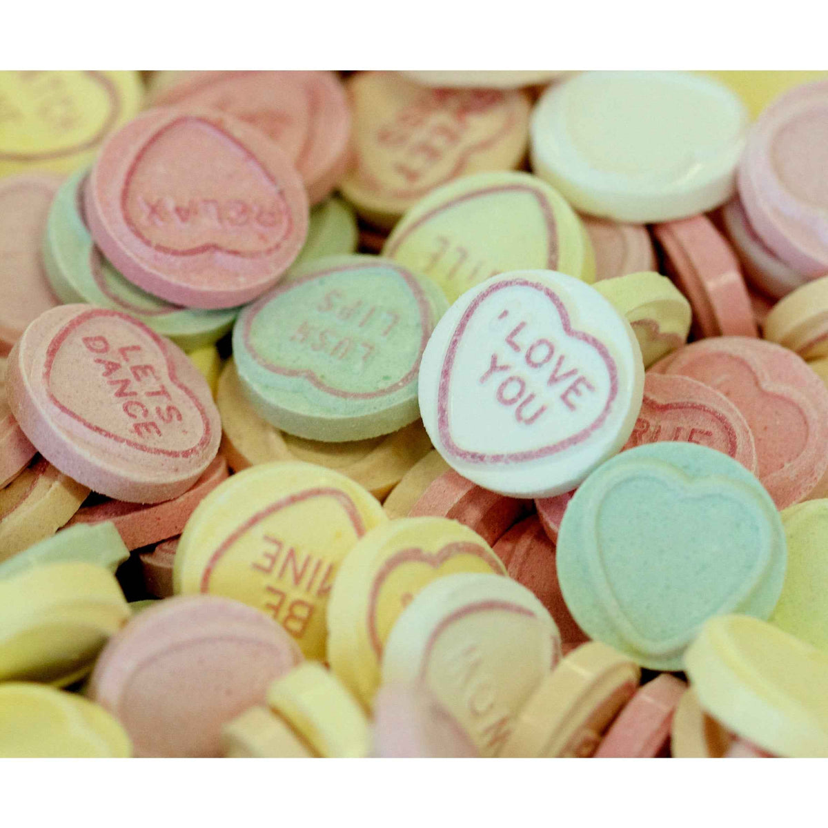 Giant Love Hearts 39g by Swizzels