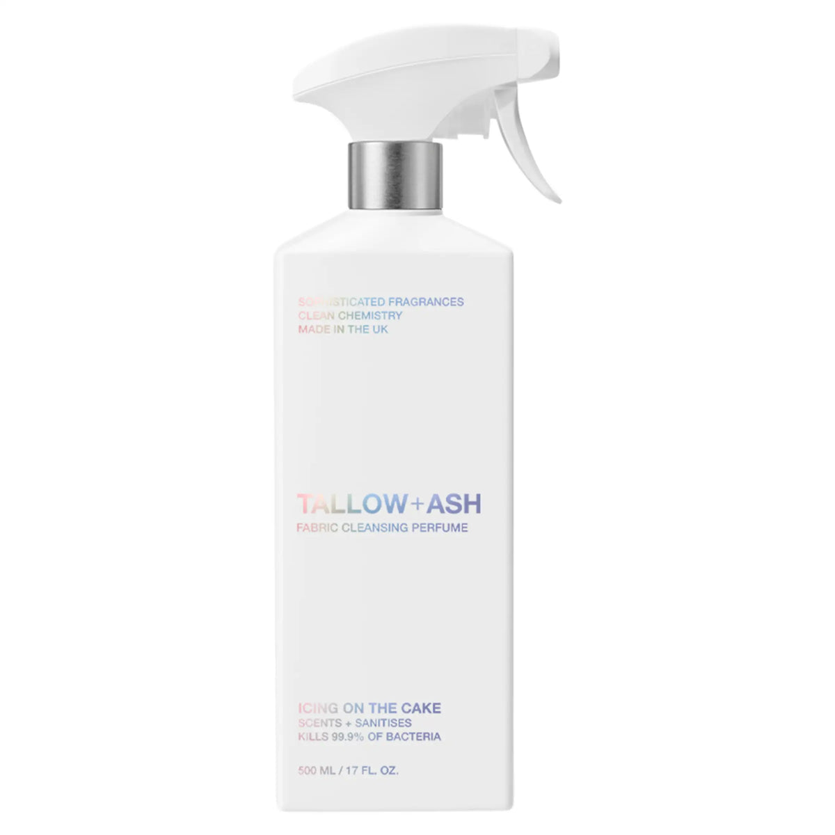 Tallow + Ash Icing On The Cake Fabric Cleansing Perfume 500ml by at The British Vault