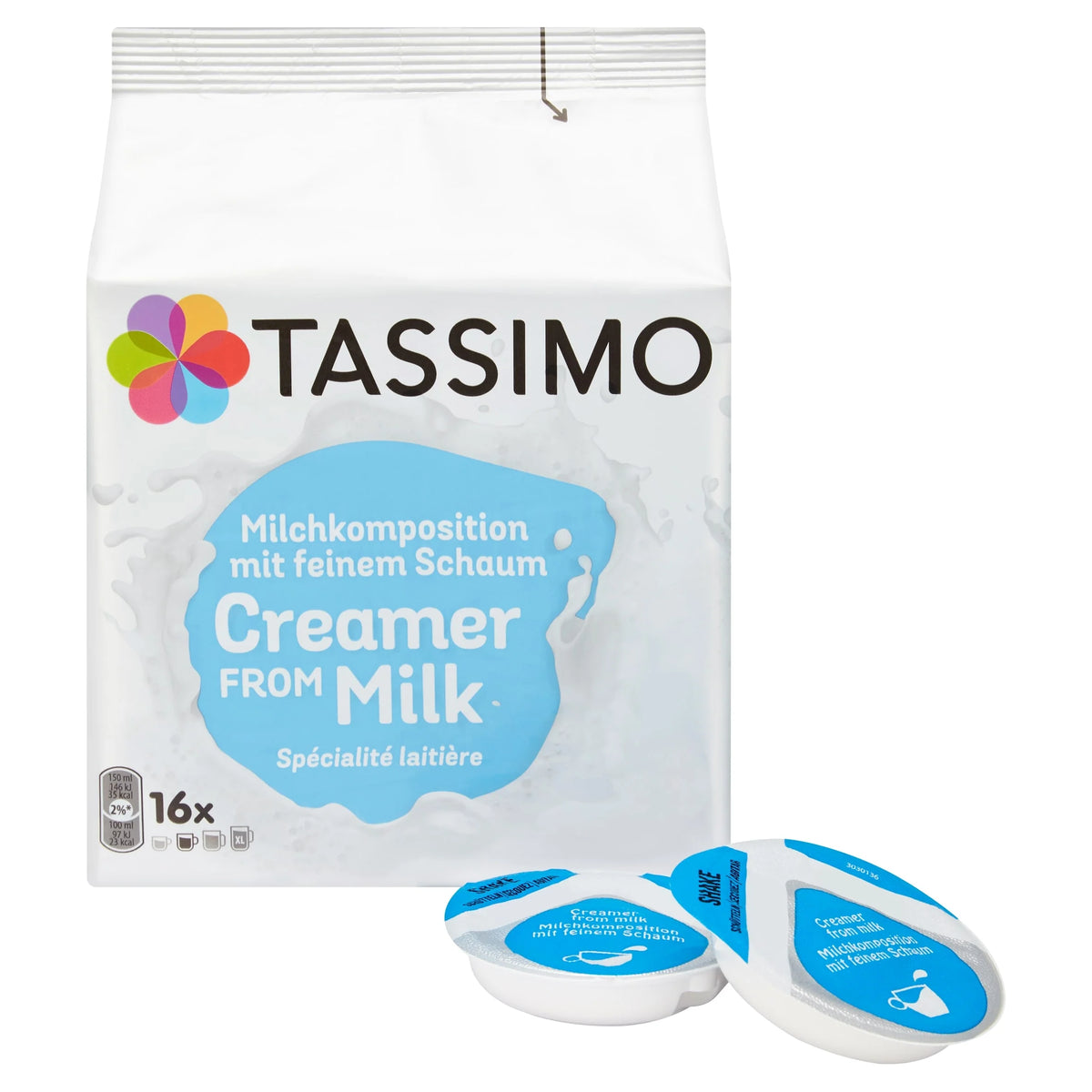 Milk Pods 16 Servings by TASSIMO