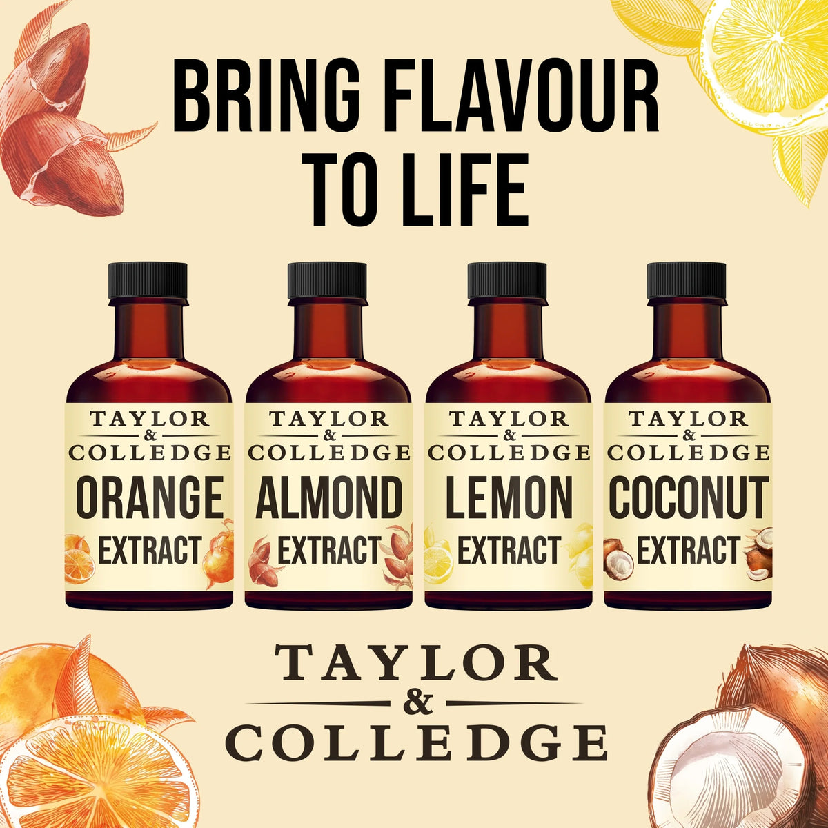 Lemon Extract 50ml by TAYLOR & COLLEDGE