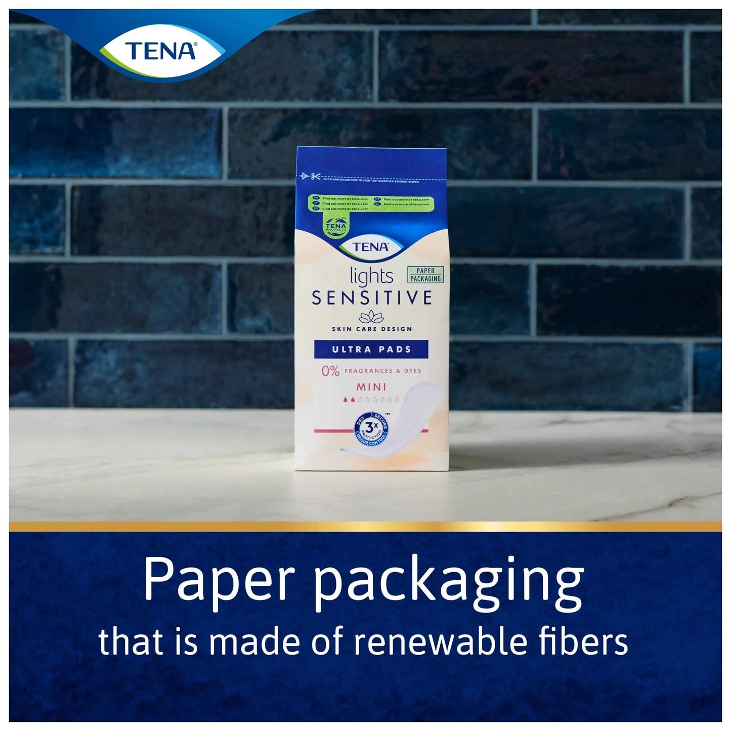 Light Sensitive Ultra Pads Mini 20 Pack by TENA