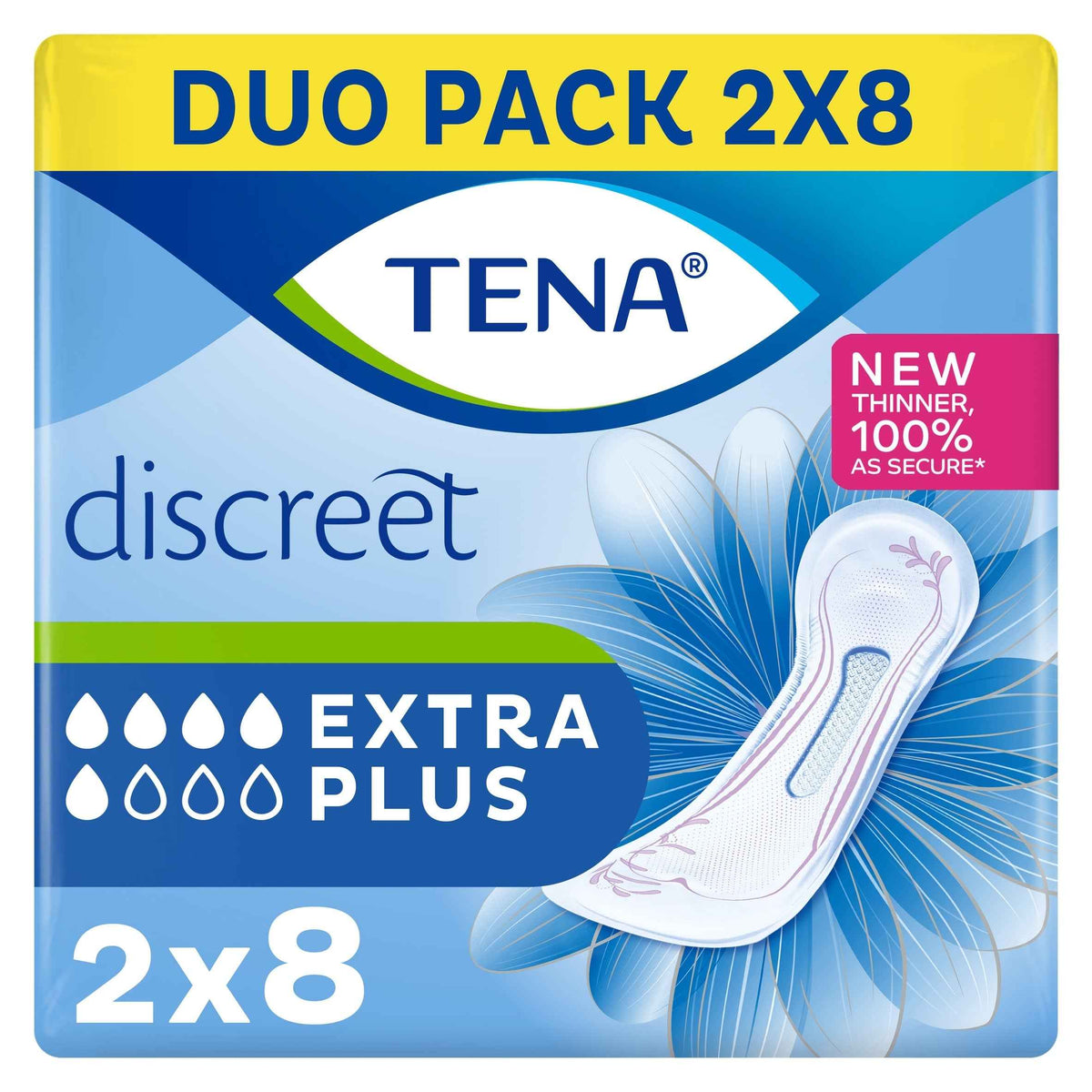 Pads Extra Plus 16 Pack by TENA