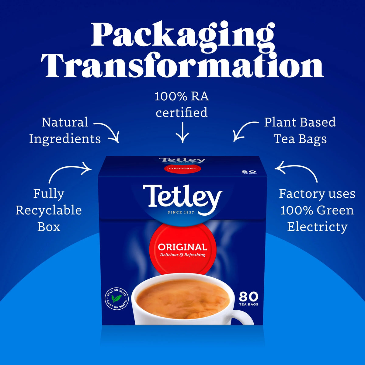 40 Teabags 125g by TETLEY