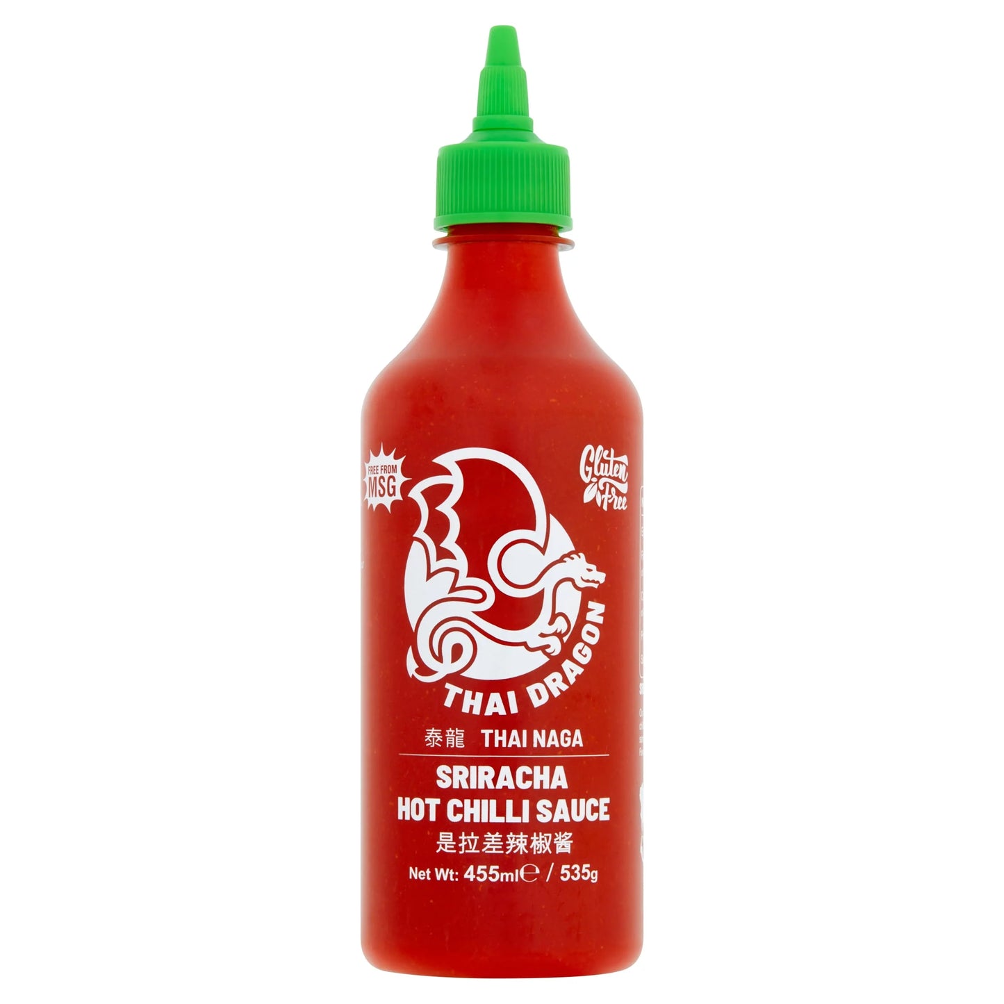 Sriracha Hot Chilli Sauce 455ml by THAI DRAGON