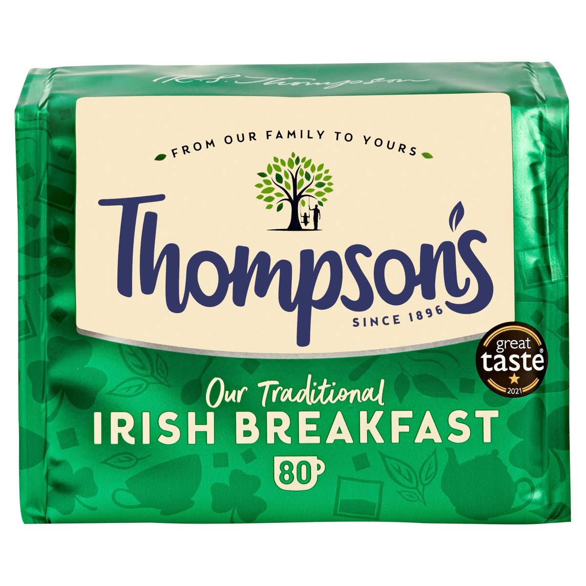 Thompson's Irish Breakfast Tea 80 Pack 250g by PUNJANA