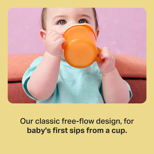 Free Flow First Cup Essentials 4m+ 190ml by tommee tippee