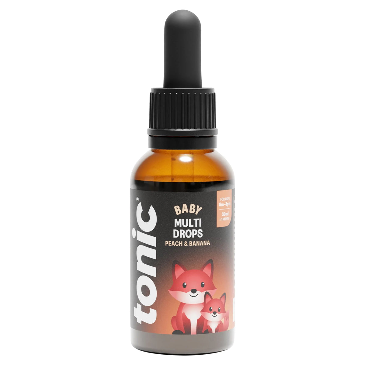 Baby Multivitamin Drops - Peach & by TONIC