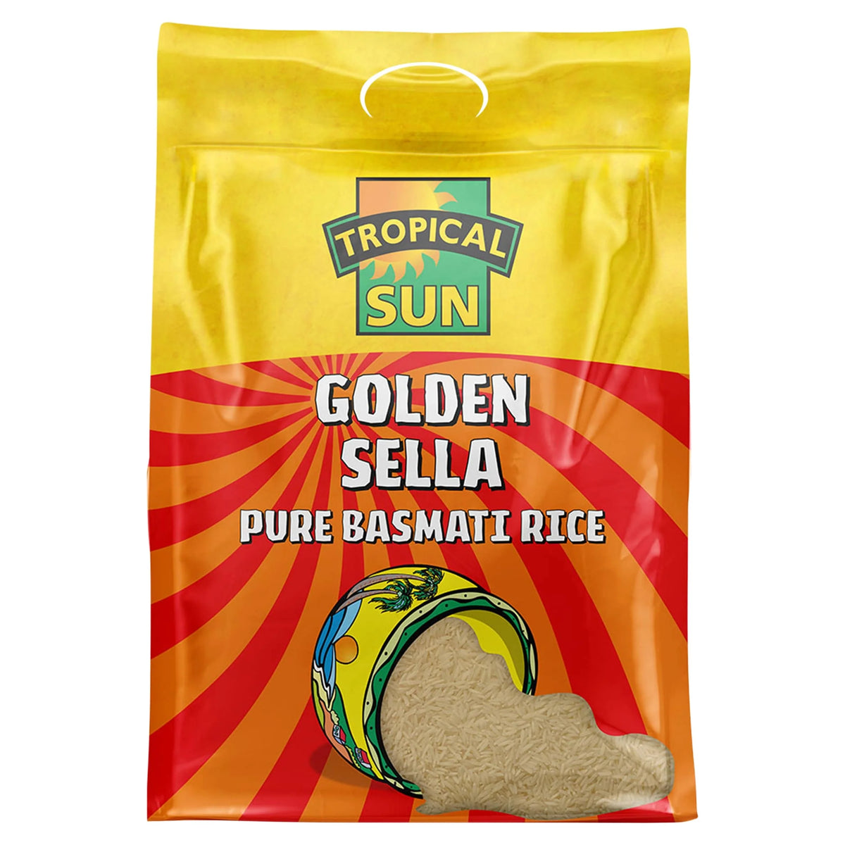 Golden Sella Pure Basmati Rice by TROPICAL SUN
