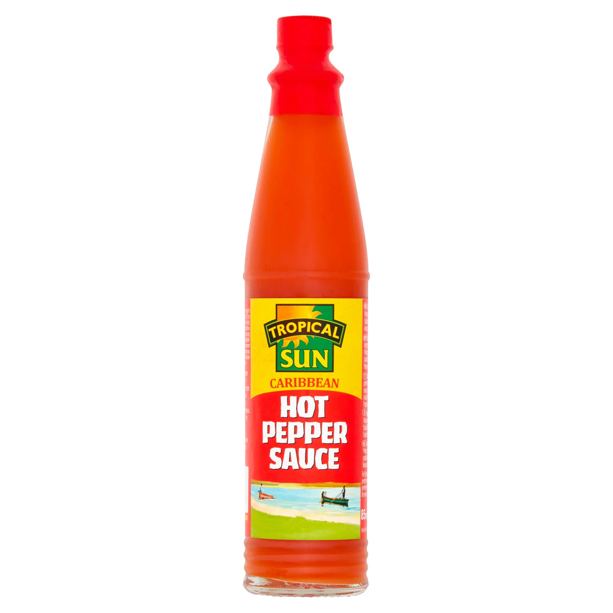 Jamaican Hot Pepper Sauce 85ml by TROPICAL SUN at The British Vault