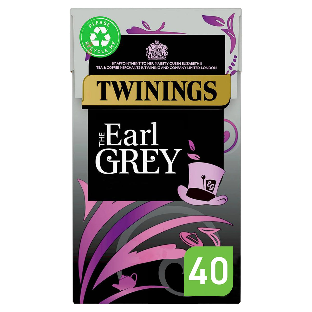 40 Earl Grey T Bags 100g by TWININGS