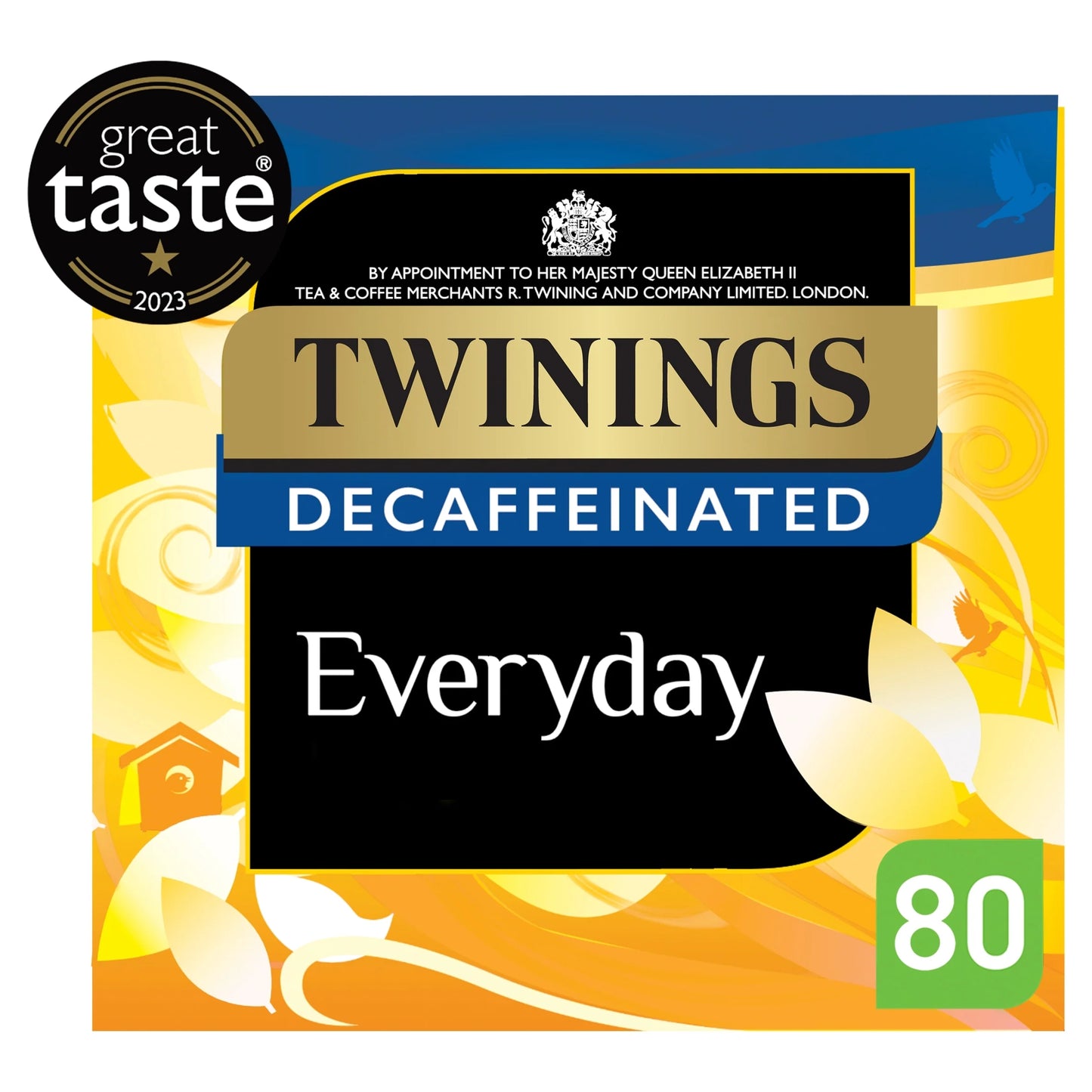 Decaffeinated Everyday Tea Bags 80 by TWININGS
