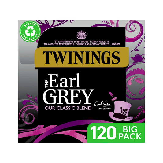 Earl Grey 120 Tea Bags 300g by TWININGS