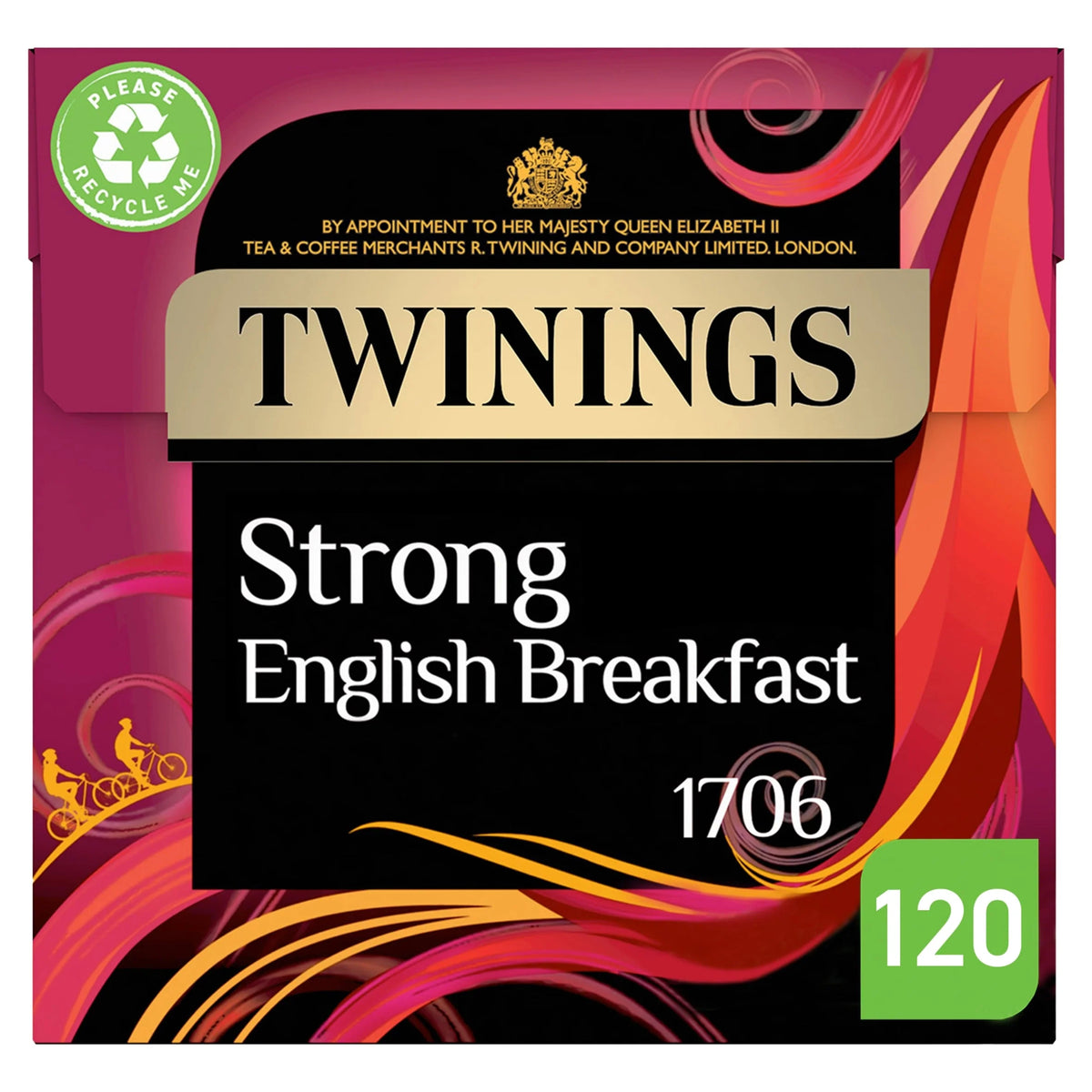 Strong English Breakfast 120 Tea by TWININGS