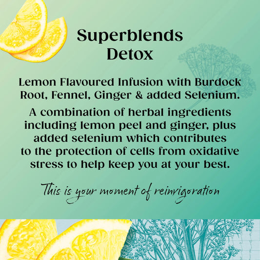 Superblends Detox Lemon & Ginger by TWININGS