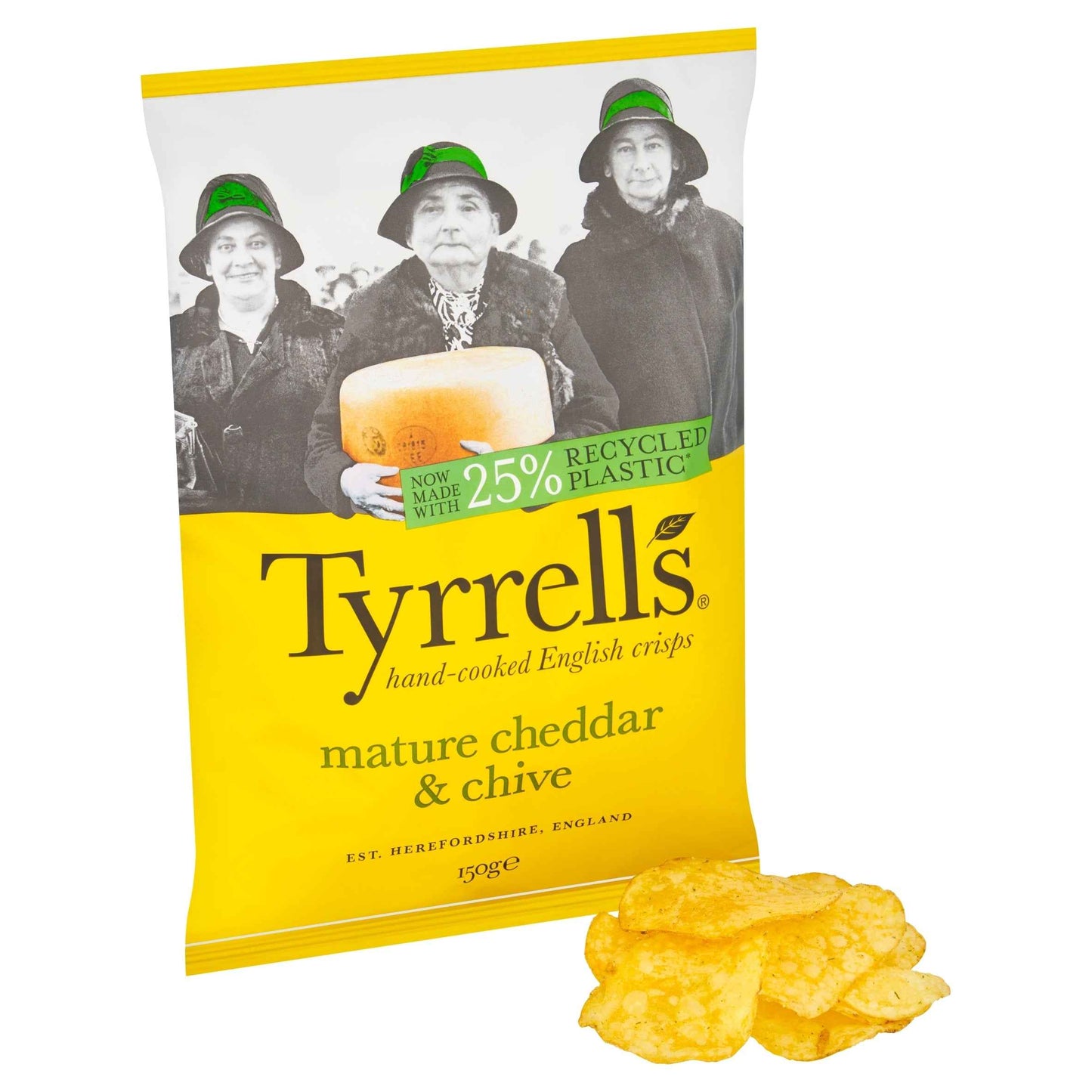 Mature Cheddar & Chive Sharing by TYRRELLS