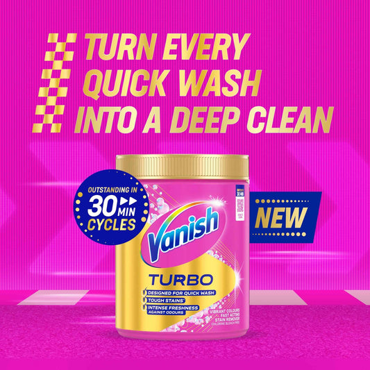 Turbo Fast Acting Stain Remover For by Vanish
